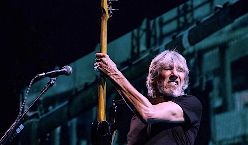 beißenden und sarkastischen Gesellschaftskritik Bassist Waters